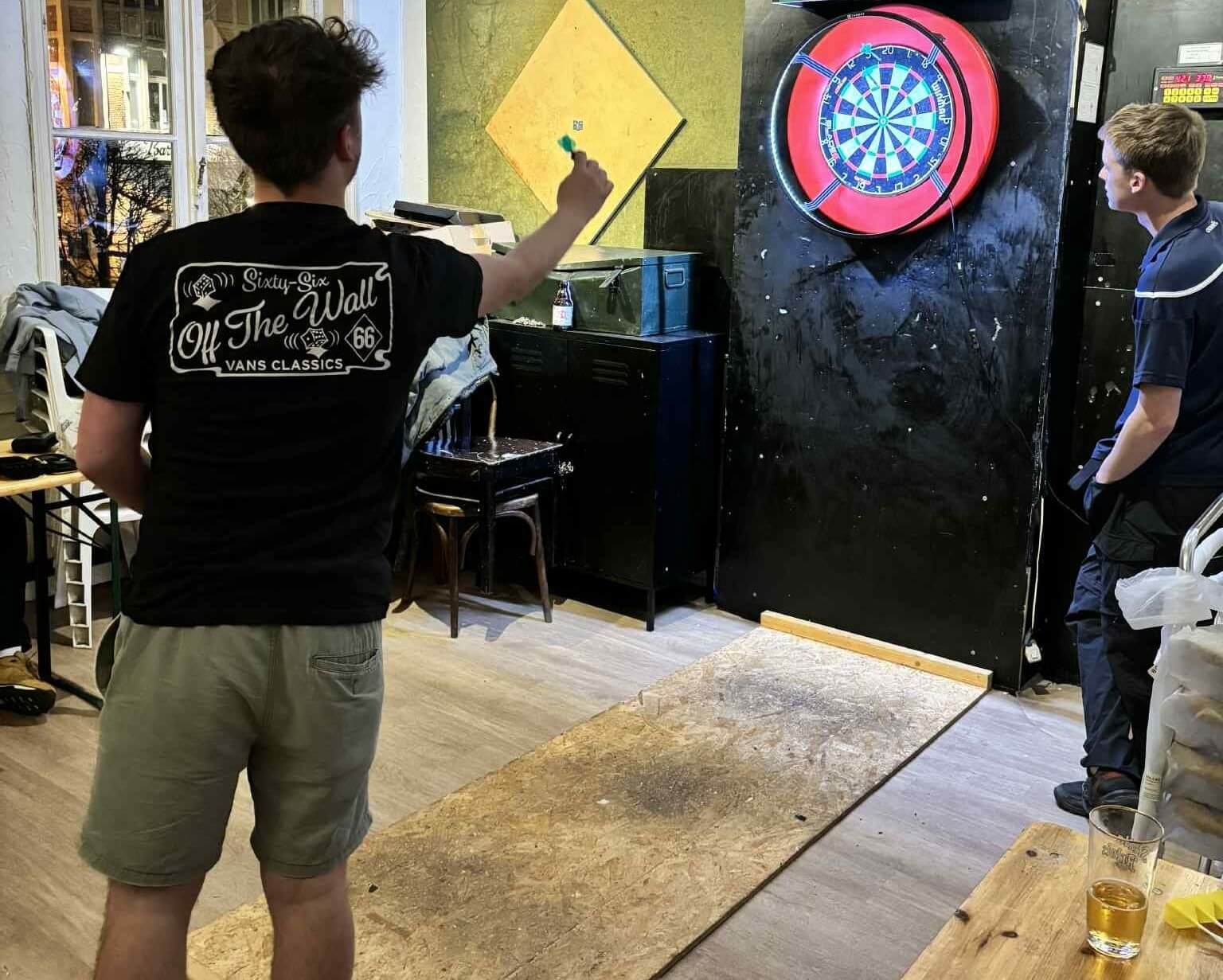 Playing Darts